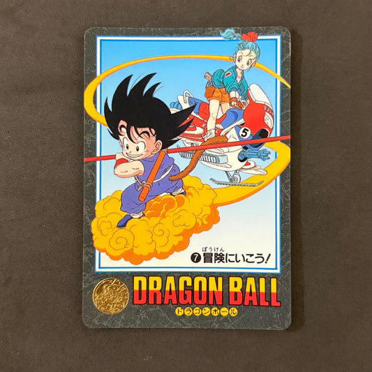 Dragon Ball Visual Adventure 7 Let's Go on an Adventure! Set of 1 Card